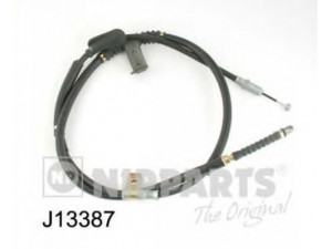 NIPPARTS J13387 trosas, stovėjimo stabdys 
 Stabdžių sistema -> Valdymo svirtys/trosai
96246680