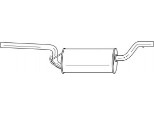 AKS DASIS SG26655 galinis duslintuvas