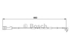 BOSCH 1 987 474 908 įspėjimo kontaktas, stabdžių trinkelių susidėvėjimas 
 Stabdžių sistema -> Susidėvėjimo indikatorius, stabdžių trinkelės