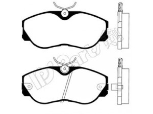 IPS Parts IBD-1140 stabdžių trinkelių rinkinys, diskinis stabdys 
 Techninės priežiūros dalys -> Papildomas remontas
41060-23P93, 41060-23P94