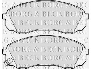 BORG & BECK BBP2126 stabdžių trinkelių rinkinys, diskinis stabdys 
 Techninės priežiūros dalys -> Papildomas remontas
581014DE00, 581014HA50, 581014DE00