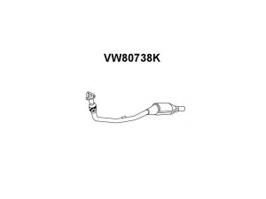 VENEPORTE VW80738K katalizatoriaus keitiklis
6N0253058TX