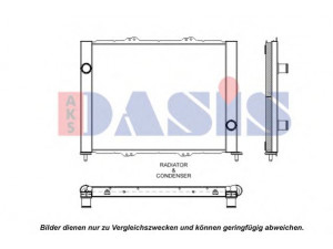 AKS DASIS 180082N aušintuvo modulis 
 Aušinimo sistema -> Aušinimo modulis
8200116110, 8200742598