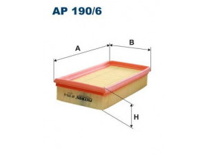 FILTRON AP190/6 oro filtras 
 Techninės priežiūros dalys -> Techninės priežiūros intervalai
4708641, 1378062J50, 1378062J50000