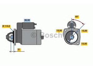 BOSCH 0 001 263 004 starteris 
 Elektros įranga -> Starterio sistema -> Starteris
1826120, 1826120