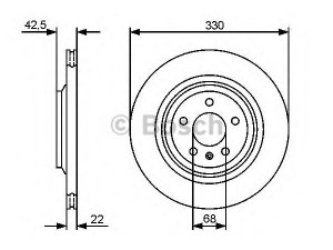 BOSCH 0 986 479 457 stabdžių diskas 
 Dviratė transporto priemonės -> Stabdžių sistema -> Stabdžių diskai / priedai
4F0 615 601 B, 4F0 615 601 B