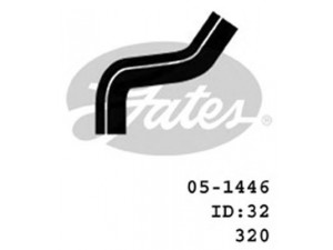 GATES 05-1446 radiatoriaus žarna
96182268