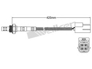 WALKER PRODUCTS 250-24985 lambda jutiklis 
 Variklis -> Variklio elektra
226A0 7J601, 226A05M301