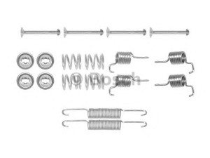 BOSCH 1 987 475 327 priedų komplektas, stovėjimo stabdžių trinkelės 
 Stabdžių sistema -> Rankinis stabdys
04942 0F010, 04942 0F020