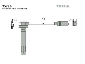 TESLA T579B uždegimo laido komplektas 
 Kibirkšties / kaitinamasis uždegimas -> Uždegimo laidai/jungtys