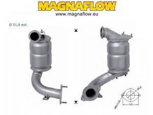MAGNAFLOW 66306D katalizatoriaus keitiklis 
 Išmetimo sistema -> Katalizatoriaus keitiklis
8200454328, 8200570184, 8200747076