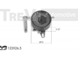 TREVI AUTOMOTIVE KD1262 paskirstymo diržo komplektas 
 Techninės priežiūros dalys -> Papildomas remontas
074198119E
