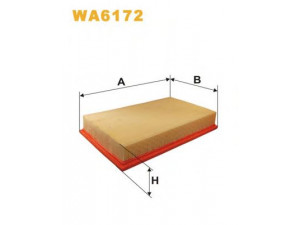 WIX FILTERS WA6172 oro filtras 
 Filtrai -> Oro filtras
294, 5017002, 5018032, 860X9601ABA