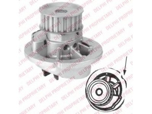 DELPHI WP2527 vandens siurblys 
 Aušinimo sistema -> Vandens siurblys/tarpiklis -> Vandens siurblys
93182038