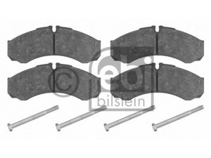 FEBI BILSTEIN 16348 stabdžių trinkelių rinkinys, diskinis stabdys
0 0190 6401, 0 4247 0846, 0190 6401