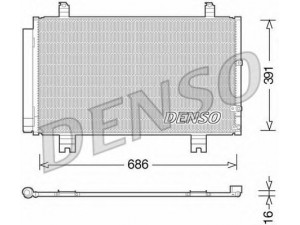 DENSO DCN51013 kondensatorius, oro kondicionierius
8846030B40