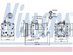 NISSENS 89187 kompresorius, oro kondicionierius 
 Oro kondicionavimas -> Kompresorius/dalys
JPB100760