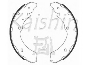 KAISHIN K4467 stabdžių trinkelių komplektas 
 Techninės priežiūros dalys -> Papildomas remontas
5878321470, 8973519191, 8973519201