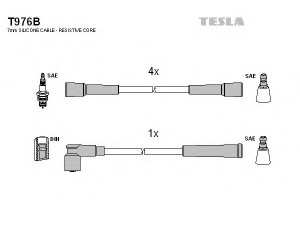 TESLA T976B uždegimo laido komplektas 
 Kibirkšties / kaitinamasis uždegimas -> Uždegimo laidai/jungtys