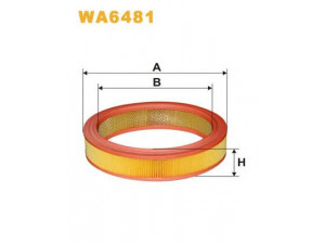 WIX FILTERS WA6481 oro filtras 
 Filtrai -> Oro filtras
404, 6149393, 87YF9601AA, 25062314