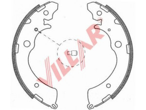 VILLAR 629.0803 stabdžių trinkelių komplektas 
 Techninės priežiūros dalys -> Papildomas remontas
43053SM4E50, 43153S10A01, 43153S6AJ01