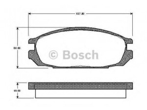 BOSCH 0 986 TB2 616 stabdžių trinkelių rinkinys, diskinis stabdys 
 Techninės priežiūros dalys -> Papildomas remontas
44060 20J85, 44060 32J85