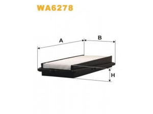 WIX FILTERS WA6278 oro filtras 
 Filtrai -> Oro filtras
442, 17220P45G00, 17220PT0003, 17220PT2000