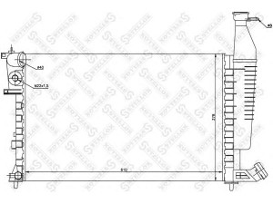 STELLOX 10-26110-SX radiatorius, variklio aušinimas 
 Aušinimo sistema -> Radiatorius/alyvos aušintuvas -> Radiatorius/dalys
1301 W8, 1301W9