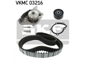 SKF VKMC 03216 vandens siurblio ir paskirstymo diržo komplektas 
 Aušinimo sistema -> Vandens siurblys/tarpiklis -> Vandens siurblys
0816.73, 0816.98, 0820.23, 0829.79