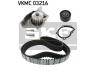 SKF VKMC 03216 vandens siurblio ir paskirstymo diržo komplektas 
 Aušinimo sistema -> Vandens siurblys/tarpiklis -> Vandens siurblys
0816.73, 0816.98, 0820.23, 0829.79