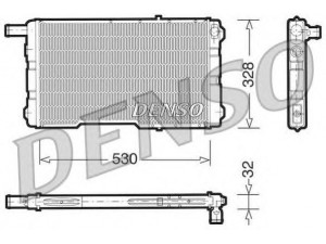 DENSO DRM25009 radiatorius, variklio aušinimas 
 Aušinimo sistema -> Radiatorius/alyvos aušintuvas -> Radiatorius/dalys
9302662