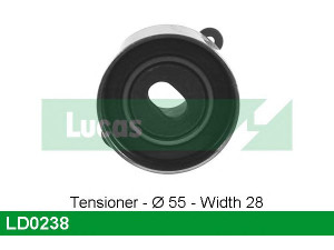 LUCAS ENGINE DRIVE LD0238 įtempiklio skriemulys, paskirstymo diržas
14510-PH3-003, 14510-PH3-004, 14510-PK1-003
