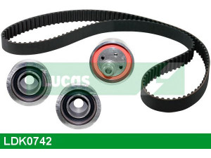 LUCAS ENGINE DRIVE LDK0742 paskirstymo diržo komplektas 
 Techninės priežiūros dalys -> Papildomas remontas