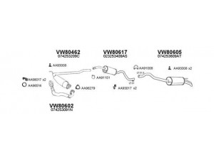 VENEPORTE 800583 išmetimo sistema 
 Išmetimo sistema -> Išmetimo sistema, visa