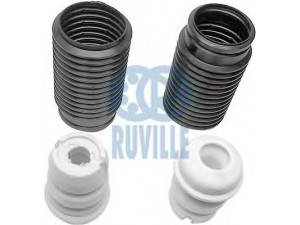 RUVILLE 815900 apsauginio dangtelio komplektas, amortizatorius 
 Ašies montavimas/vairavimo mechanizmas/ratai -> Montavimas, pakabos statramstis