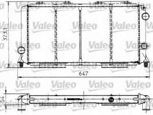 VALEO 810991 radiatorius, variklio aušinimas 
 Aušinimo sistema -> Radiatorius/alyvos aušintuvas -> Radiatorius/dalys
0060537373, 60537373
