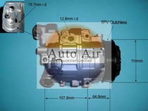 AUTO AIR GLOUCESTER 14-6200R kompresorius, oro kondicionierius 
 Oro kondicionavimas -> Kompresorius/dalys
2305911, 2307911, 447170-2320