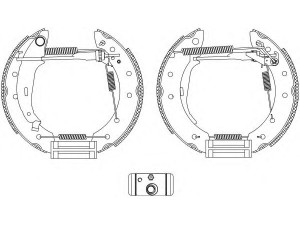 HELLA PAGID 8DB 355 005-041 stabdžių trinkelių komplektas 
 Techninės priežiūros dalys -> Papildomas remontas
4241J1, 4241J5, 4251J5, 4241J1