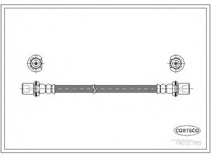 CORTECO 19032785 stabdžių žarnelė 
 Stabdžių sistema -> Stabdžių žarnelės
9094702382