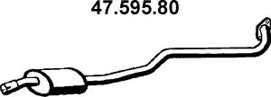 EBERSPÄCHER 47.595.80 vidurinis duslintuvas 
 Išmetimo sistema -> Duslintuvas
17420-11360