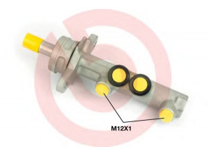 BREMBO M 85 003 pagrindinis cilindras, stabdžiai 
 Stabdžių sistema -> Pagrindinis stabdžių cilindras
1K1619019B, 0204123642, 133143B