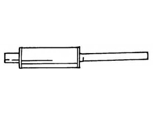 AKS DASIS SG16602 galinis duslintuvas