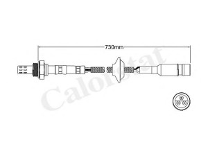 CALORSTAT by Vernet LS130096 lambda jutiklis
11711310838, 11761707391, 25172610