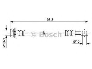 BOSCH 1 987 481 630 stabdžių žarnelė 
 Stabdžių sistema -> Stabdžių žarnelės
51570-80J10