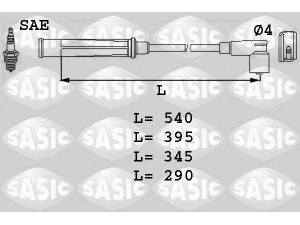 SASIC 9284006 uždegimo laido komplektas