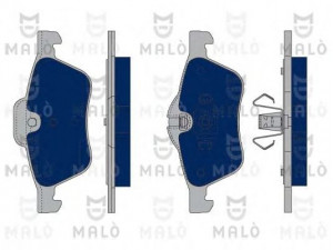 MAL? 1050085 stabdžių trinkelių rinkinys, diskinis stabdys 
 Techninės priežiūros dalys -> Papildomas remontas
34111503076, 34116761287, 34116765446