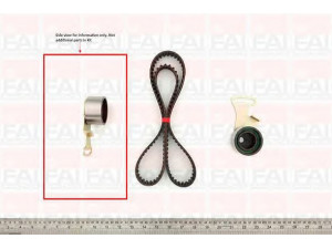FAI AutoParts TBK213 paskirstymo diržo komplektas 
 Techninės priežiūros dalys -> Papildomas remontas