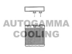 AUTOGAMMA 102541 šilumokaitis, salono šildymas 
 Šildymas / vėdinimas -> Šilumokaitis
64118372783, 8372783