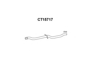 VENEPORTE CT15717 išleidimo kolektorius 
 Išmetimo sistema -> Išmetimo vamzdžiai
1717KK