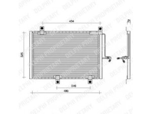 DELPHI TSP0225002 kondensatorius, oro kondicionierius 
 Oro kondicionavimas -> Kondensatorius
60810250, 60811595, 7773819, 7773820